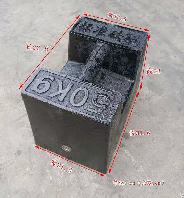 Ağırlık köprüsü 500 kg standart ağırlık