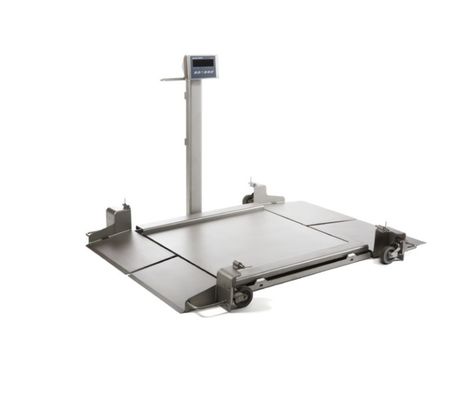 2888P-SS Zemin Ölçüsü - 0.5K Kapasite - 1ft Kablo ile 24x24 Endüstriyel Platform