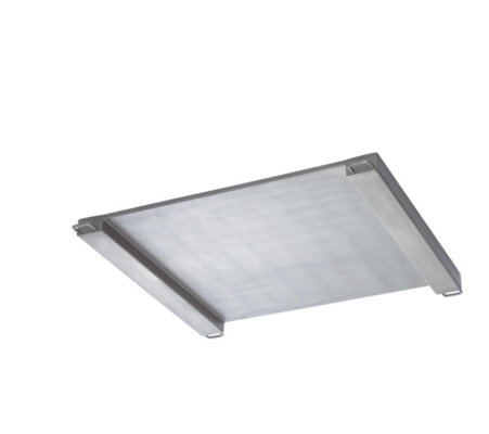 PUA579-CS300 Zemin Ölçeği     300 kg Hijiyenik Kullanım için Düşük Profilli Paslanmaz Çelik Platform