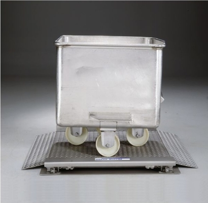 Paslanmaz Çelik Zemin Kantarı 2888S-SS | 0.5K | 24x24 İnç Ağır Hizmet Tipi Tartım Platformu