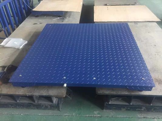 Elektronik Endüstriyel Zemin Tartım Kantarları Depo İçin Geniş Platformlu Terazi