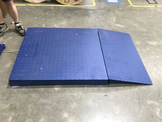 Elektronik Endüstriyel Zemin Tartım Kantarları Depo İçin Geniş Platformlu Terazi