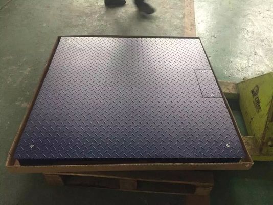 Elektronik Endüstriyel Zemin Tartım Kantarları Depo İçin Geniş Platformlu Terazi