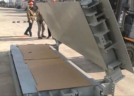 Tahıl Tesisleri İçin Katlanabilir Portatif Kantar Ticari Yarı Kamyon Kantarları