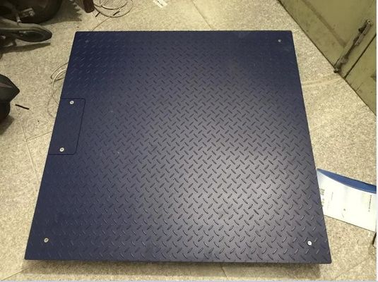 5x5 Düşük Profilli Zemin Ölçeği 2 Ton Tartı Makinesi Yüksek Hassasiyetli Yük Hücreleri
