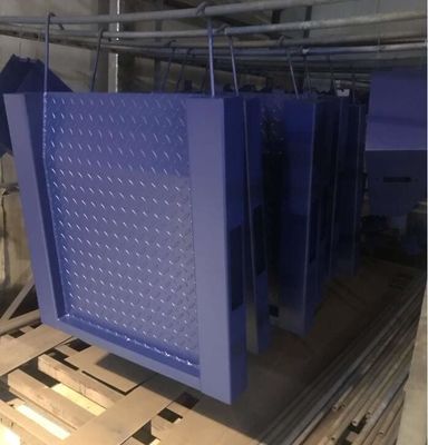 Endüstriyel düşük profilli paslanmaz çelik zemin ölçeği Mettler Toledo 500Kg / 1000Kg 1.2x1.2M