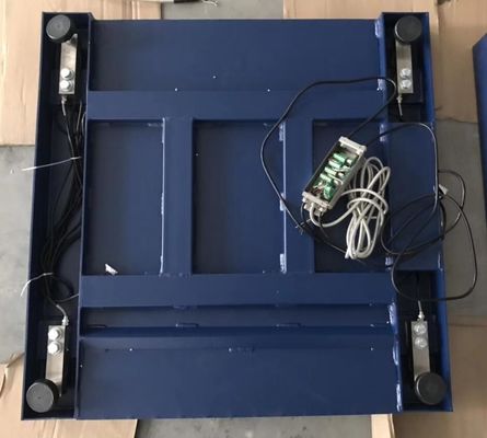 Endüstriyel düşük profilli paslanmaz çelik zemin ölçeği Mettler Toledo 500Kg / 1000Kg 1.2x1.2M