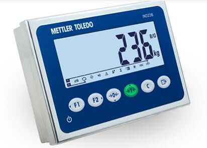 7 Bölmeli LCD Ekranlı Paslanmaz Çelik Mettler Toledo Platformu Kantarları