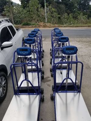 Taşınabilir Tezgah Platformu 150kg 300kg Dijital Platform Tartı Terazisi