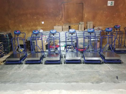 Taşınabilir Tezgah Platformu 150kg 300kg Dijital Platform Tartı Terazisi
