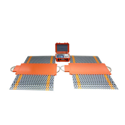 Hareketli Kamyon Axle Scale Her Yerde Güvenilir Ağırlık Ölçümü