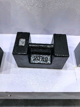 20 kg Gri dökme demir ağırlıkları (M1/M2 sınıfı) vinç istikrarı testleri ve asansör güvenliği doğrulamaları için