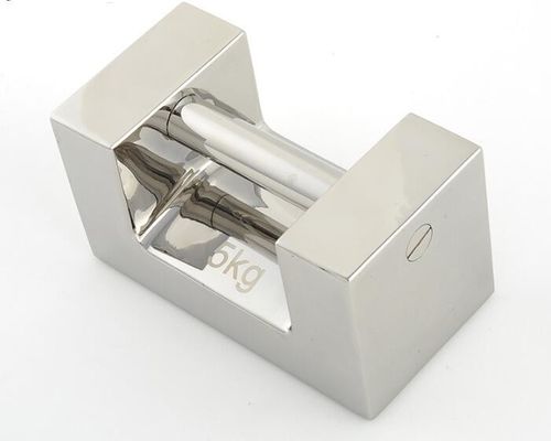 Endüstriyel kullanım için 5 kg paslanmaz çelik ağır test ağırlıkları