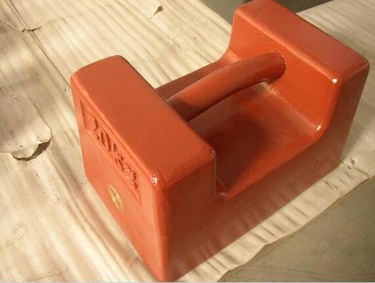 Paslanmaz çelik 10 kg Dikdörtgen Kalibrasyon Ağırlığı