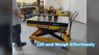 SMARTWEIGH 1000kg Mobil Makaslı Kaldırma Kantarı